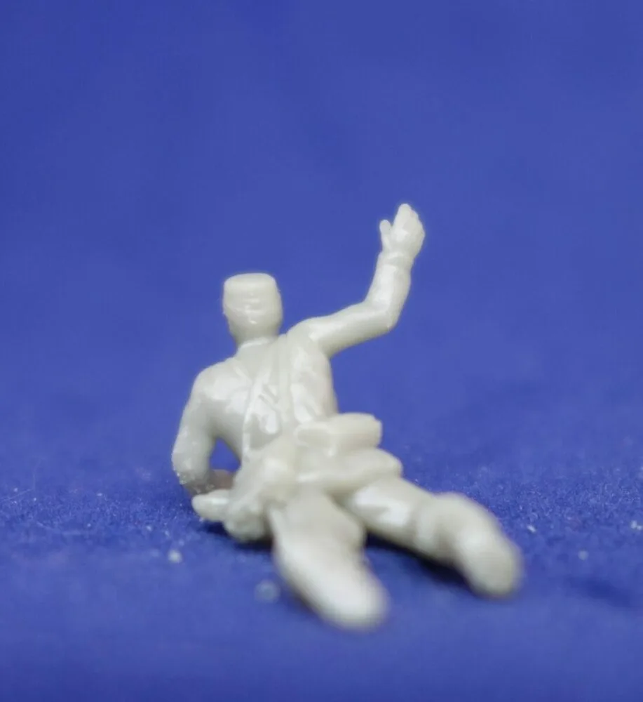 Wounded Union soldier stretching for help in Kepi - Image 2