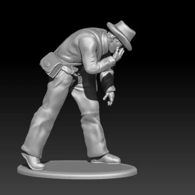 Confederate wounded face Hat