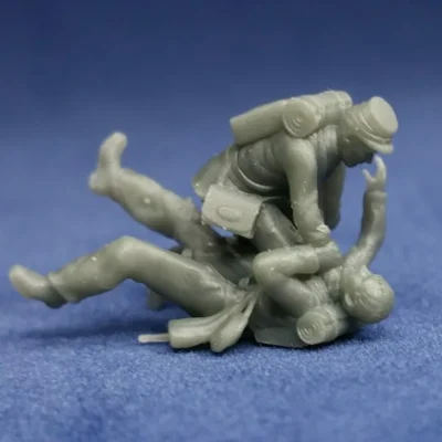 Union private strangling confederate w