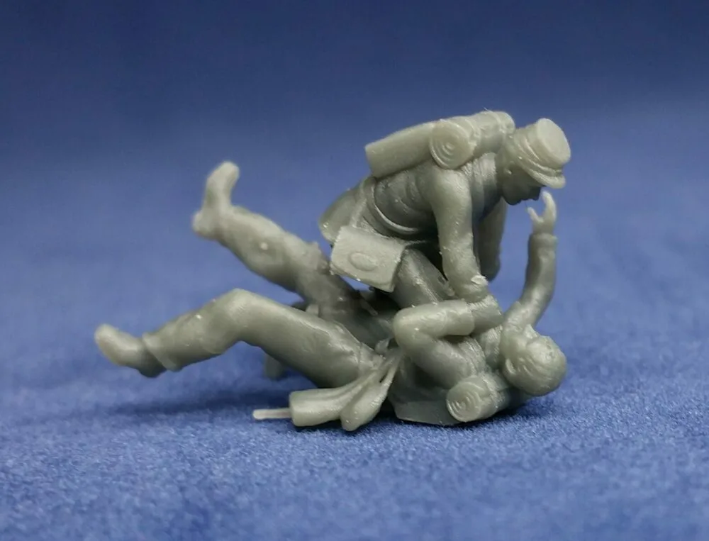 Union private strangling confederate w