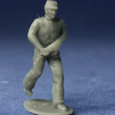 Union ammunition carrier in kepi