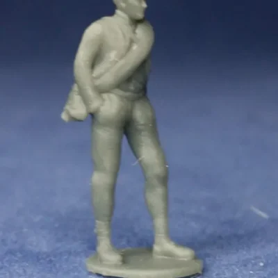 Confederate prisoner in kepi