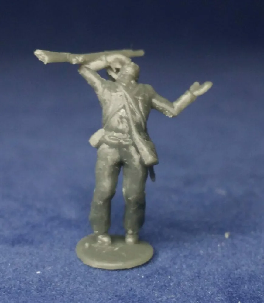 Soldier hit by bullet hat - Image 3