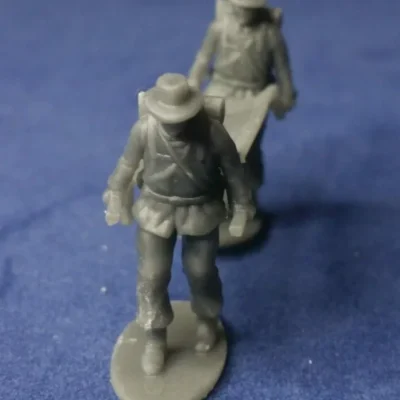 Confederate stretcher bearers