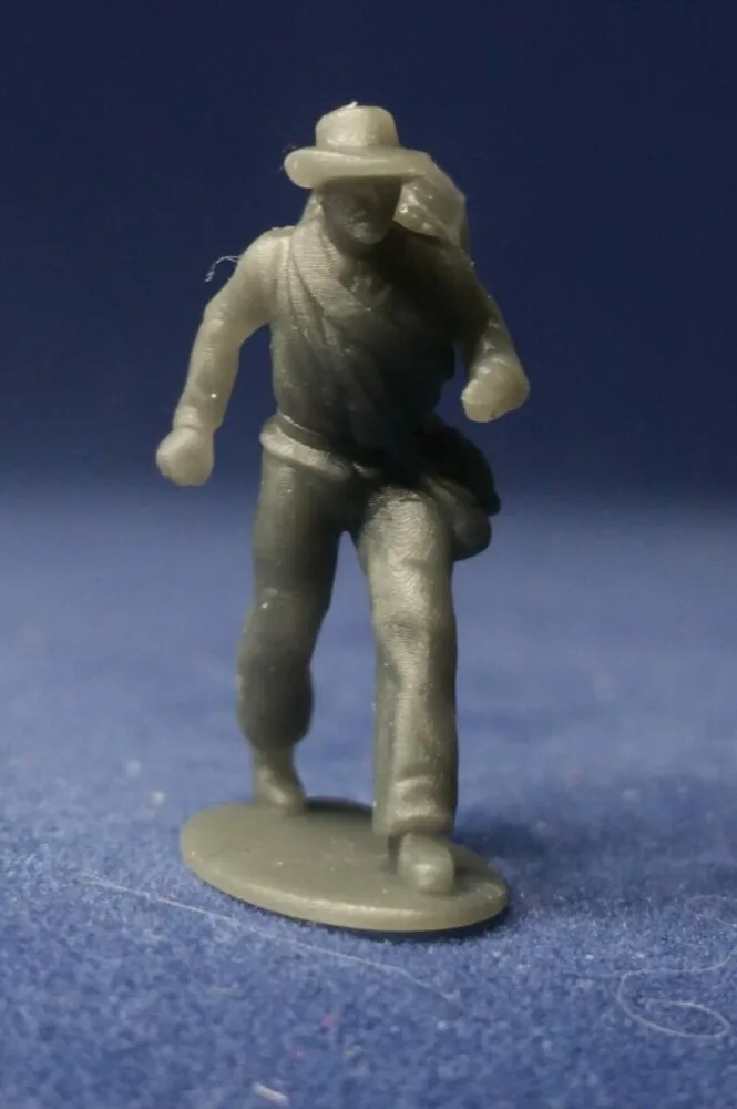 Confederate drummer with drum on back w - Image 2