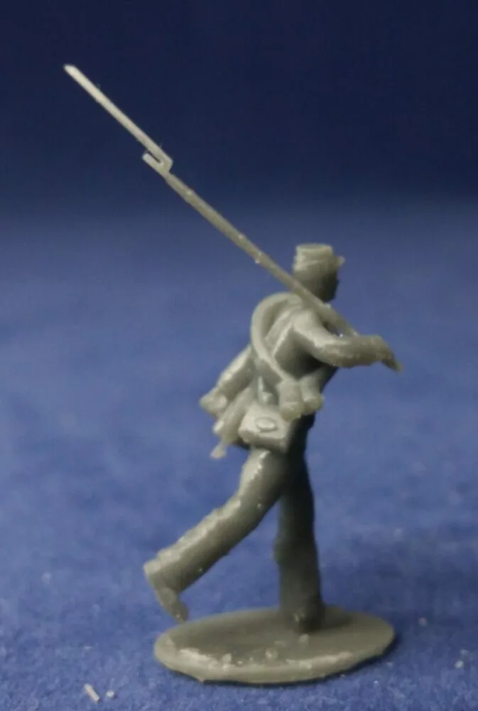 Confederate marching blanket roll and kepi 02 w - Image 2