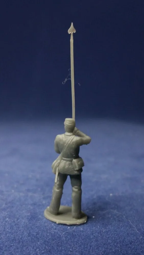 Union colorbearer standing still w - Image 2