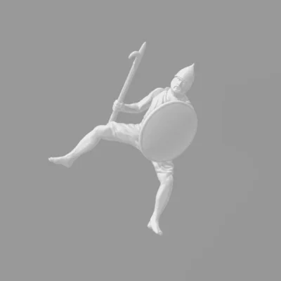 Carthaginian Mahout with helmet