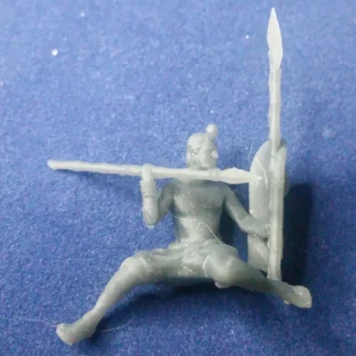 Indian crew throwing spear alternative