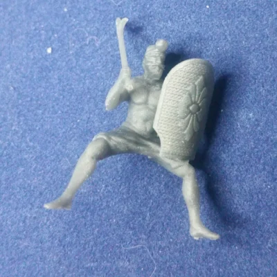 Indian mahout with alternative shield