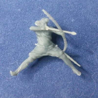 Indian archer firing crew