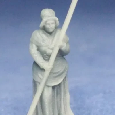 French citizen with scythe advancing version 2