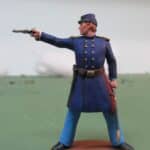 U.S. Marine Officer firing revolver photo review