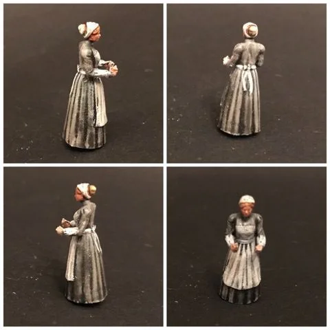 Nurse with bottle in hand