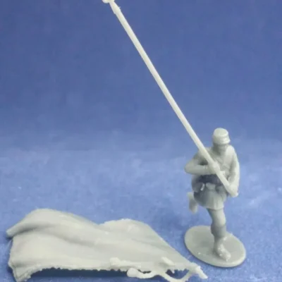 Charging Union color bearer (with flag)