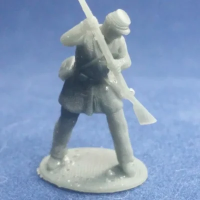 Union private clubbing downed enemy