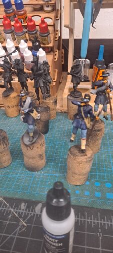 Iron Brigade officer advancing photo review