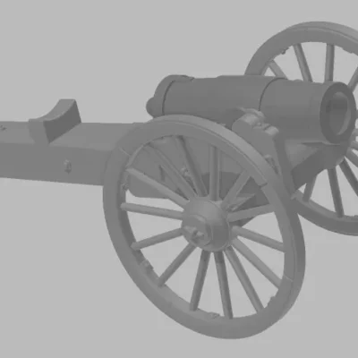 8-inch Siege Howitzer on no. 2 siege carriage (64-pounder) M1841