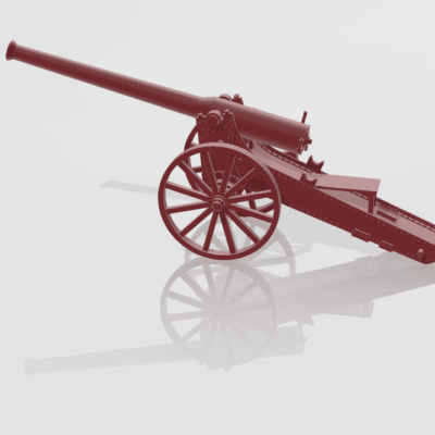 Creusot 155mm Long Tom (closed)