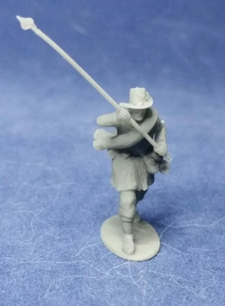 Iron Brigade color flag bearer