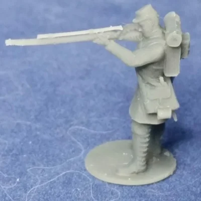 Berdan's sharpshooter standing firing