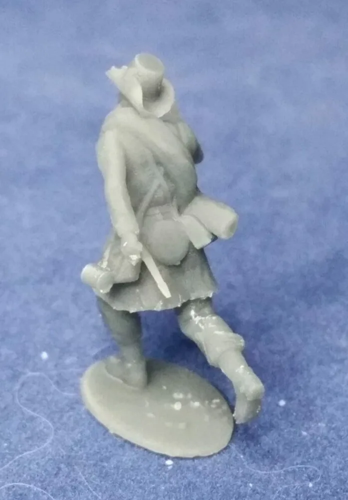 Confederate infantry man fleeing - Image 2