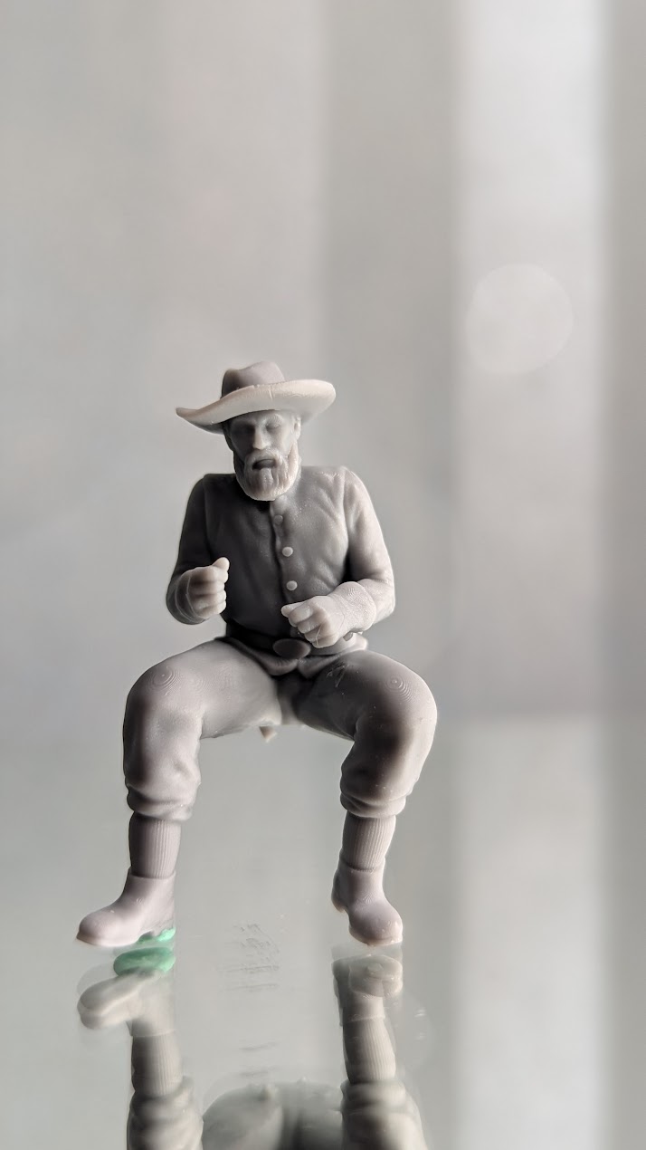 Confederate wagon driver