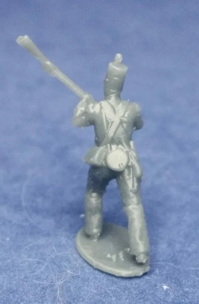 British infantryman attacks with musket (v 2) - Image 2