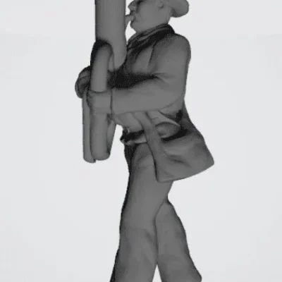 Soldier Tuba confederate Hat Chubby