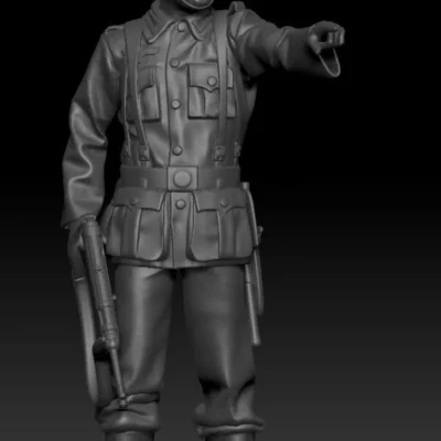 German soldier pointing AS