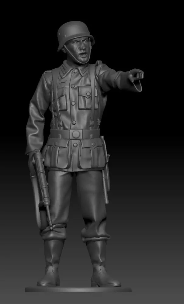 German soldier pointing AS