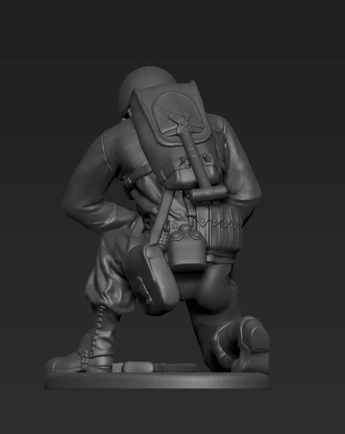 American soldier with grenade AS - Image 2