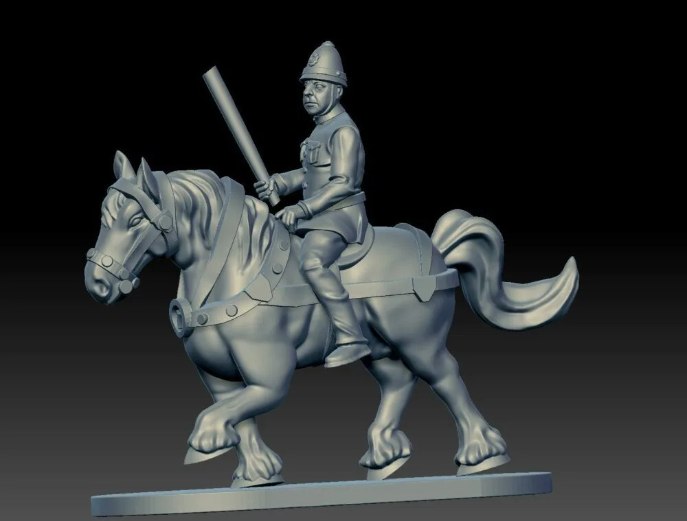 Joshep The Police on mount CM