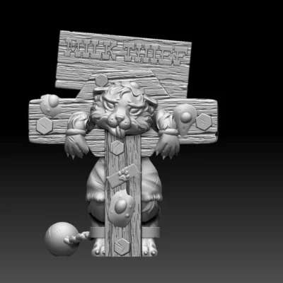 Cat people Rufus Mctail the prisoner MJ