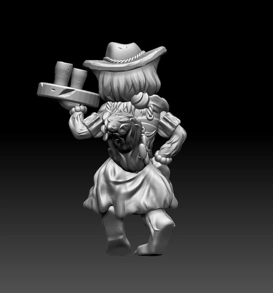 Cat people Catsidy Lane saloon girl MJ - Image 3