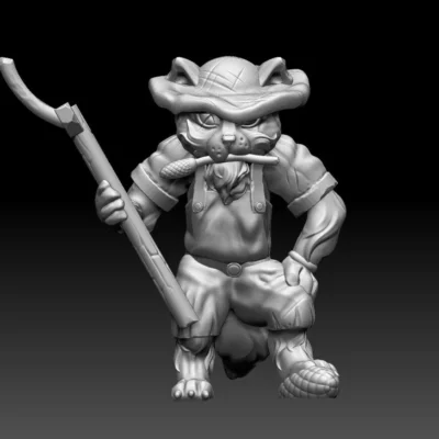 Cat people Randy Maize the corn farmer MJ