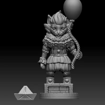 Cat people kittywise the evil clown MJ