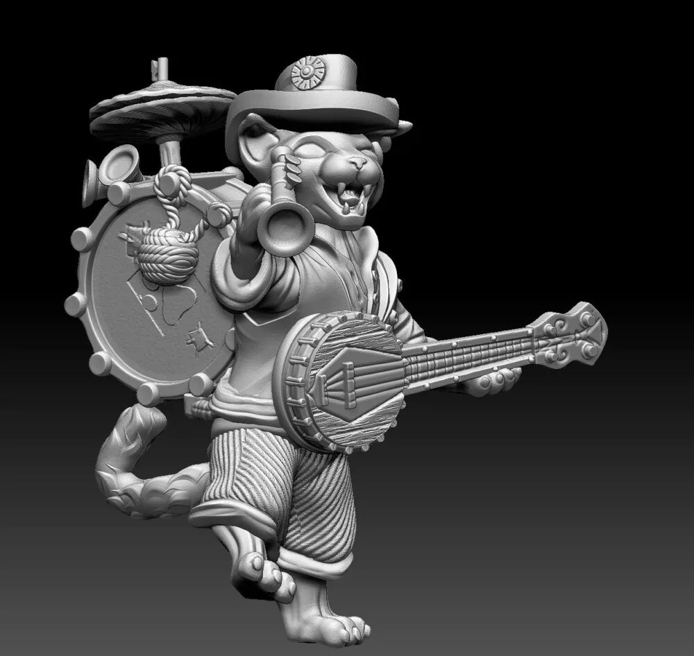 Cat people Formidable Joe the one man band MJ - Image 3