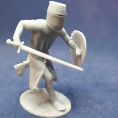 Medieval crusader running AS