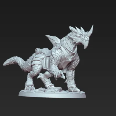 Armored Dragonlin moving AG