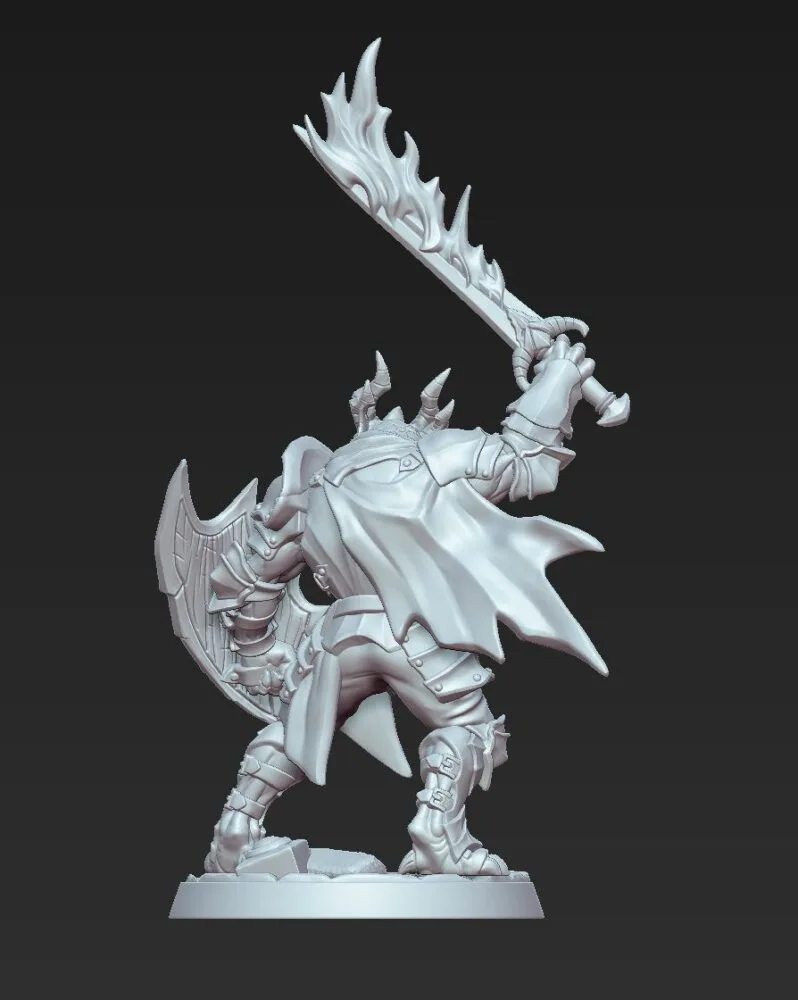 Dragonguard with flaming sword and Dragonguard Shield AG - Image 2