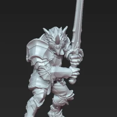 Dragonguard with greatsword AG