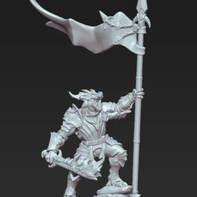 Dragonguard with flag AG