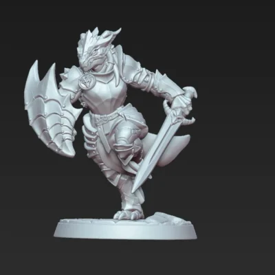 Dragonguard with Sword and Dragonguard_Shield AG