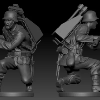 German soldier ww2 Rocket G4 AS