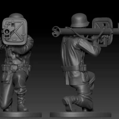 German soldier ww2 Shoot crouched G4 AS