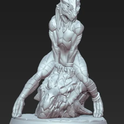 Lusty Draconian Maid AG