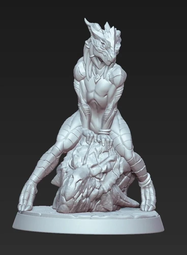 Lusty Draconian Maid AG