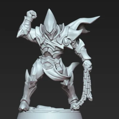 Ashen Inquisitor with chain and in helm AG