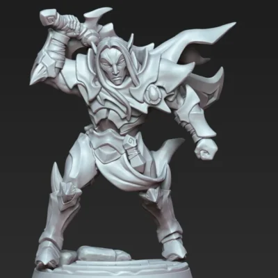 Ashen Inquisitor with sword AG